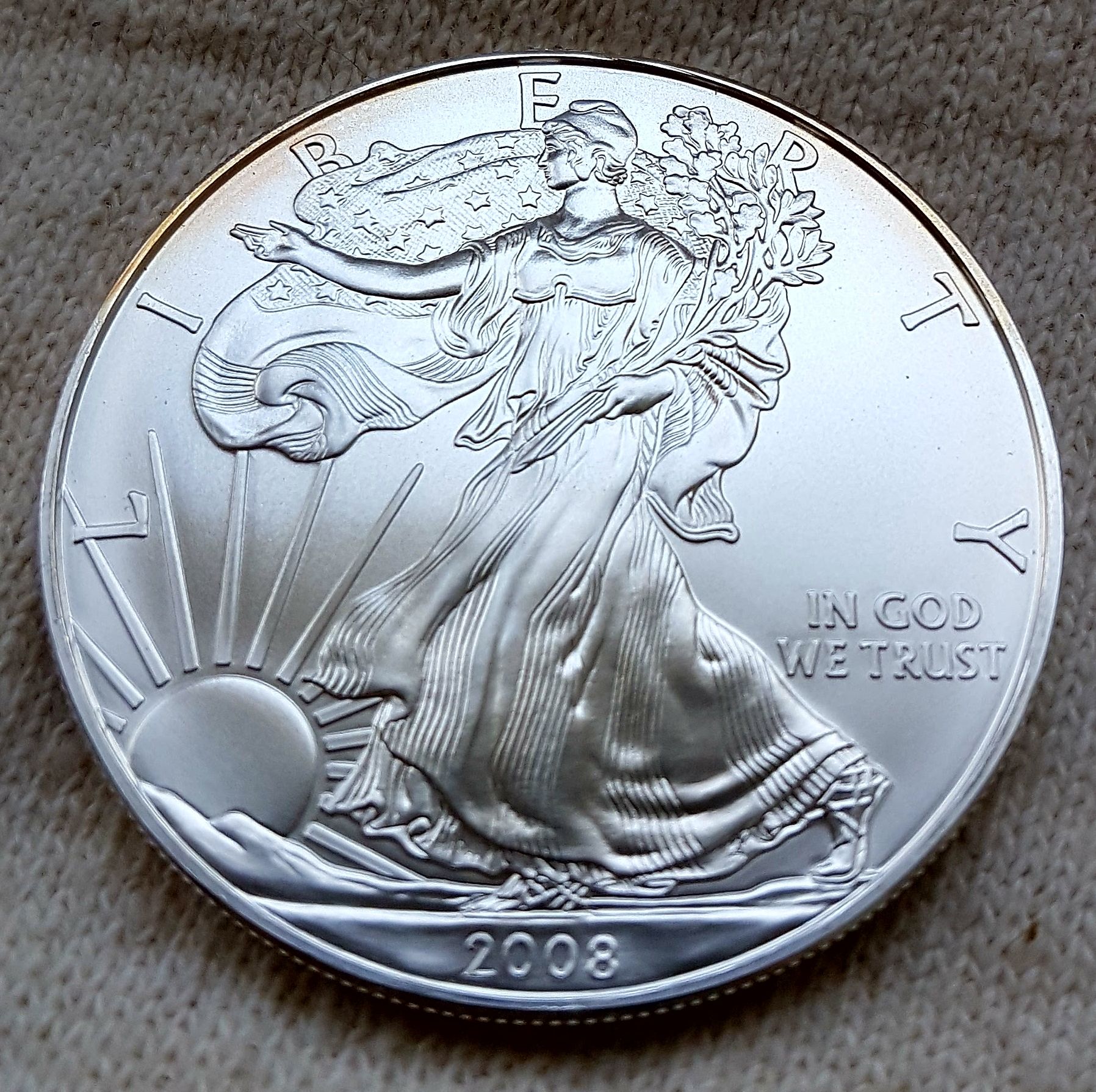 zilveren dollar