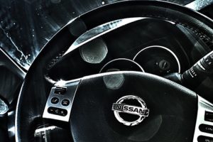 nissan, sluiten, onderdelen