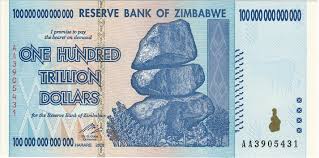hyperinflatie, zimbabwe