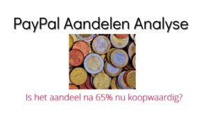 PayPal technische analyse